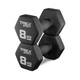Гантелі для фітнесу неопренові TREX Sport TX-080VD 2x8кг - зображення 6