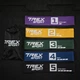 Набор резинок для фитнеса Trex Sport TX-033PRA 2,5-25кг set A - изображение 2