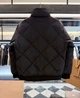 Мужская куртка пуховик бомбер Burberry с вертикальным воротником, черного цвета, М - изображение 3