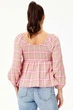 Блуза Tommy Hilfiger 46(L) Рожево-бежева клітина (130359) - зображення 3