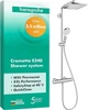 Душова система HANSGROHE Crometta E Showerpipe 240 1jet з термостатом (27271000) - зображення 2