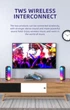 Портативна Bluetooth колонка з сонячною панеллю ES-T69 Pro Max 20W 5000mah, мульти ліхтар, магніт - зображення 12