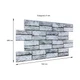 Декоративна ПВХ панель 960*480*4мм (D) SW-00001841 - изображение 3