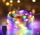 Гирлянда-нить "Радужная роса" SF11 - 10 м, 100 LED, мультиколор RGB, USB-питание - изображение 2