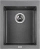 Кухонная мойка гранит GRANADO Cadiz Grafito GR2309 + сифон одинарный для кухонной мойки Nova - изображение 1
