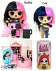 Кукла Lol surprise Hairgoals Metal babe Метал series 2 makeover color change glitter doll Sunshine mga кукла лол 557067 - изображение 7