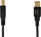 Кабель для принтера USB 2.0 (Type A - Type B) 3 метра, Позолоченные контакты, Amazon Basics - изображение 3