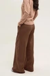 Штаны женские клёш Brown Шоколадные 8XL - изображение 3