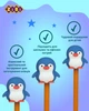 Точилка фигурная ZiBi Penguin 1 отверствие 60х35х32 мм 2 шт (ZB.5597.2) - изображение 10
