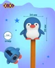 Точилка фигурная ZiBi Penguin 1 отверствие 60х35х32 мм 2 шт (ZB.5597.2) - изображение 11