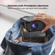 Смарт проектор Salange HA109 Android 11 Wi-Fi Bluetooth 200 ANSI HD 720P поддержка 4K портативный мини LED мощный видеопроектор домашний кинотеатр для дома офиса фильмов презентаций телефона смартфона HDMI USB 180° поворот - изображение 10