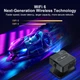 Смарт проектор Salange HA109 Android 11 Wi-Fi Bluetooth 200 ANSI HD 720P поддержка 4K портативный мини LED мощный видеопроектор домашний кинотеатр для дома офиса фильмов презентаций телефона смартфона HDMI USB 180° поворот - изображение 12