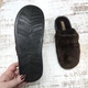 Тапочки домашние мужские меховые Белста меховые коричневые с закрытым носком 42р (27,5 см) 6064 - изображение 5