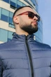 Стильная демисезонная куртка Intruder крепкая, многофункциональная, утепленная, "Memory" с прорезиненной молнией и защитой от непогоды синяя/XL - изображение 7