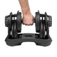 Гантель чавунна регульована Rebel Active RBA-2303 24 кг 15 конфігурацій Чорна - изображение 3