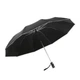 Зонт обратного сложения PowerMe LumiSafe Umbrella с LED фонариком и светоотражающей лентой Черный - изображение 7