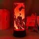 Світильник з 3D ефектом led лампа Джину Сон з аніме Підняття рівня поодинці / Solo Leveling. - зображення 5