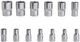 Набор инструментов Alloid 1/2" и 1/4" 115 предметов (НГ-4115П) - изображение 15