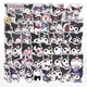 Набор наклеек Куроми Kuromi стикеры наклейки 60 шт Sanrio - изображение 3