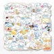Набор наклеек Синаморол Синнаморолл Cinnamoroll стикеры наклейки 60 шт Sanrio - изображение 3