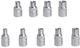 Набір інструментів Hans Tools 1/2" і 1/4" 158 предметів (TK - 158v) - зображення 16
