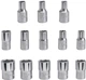 Набір інструментів Hans Tools 1/2" і 1/4" 158 предметів (TK - 158v) - зображення 18