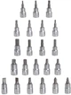 Набор инструментов Hans Tools 1/2", 3/8", 1/4" 163 предмета (TK-163) - изображение 14