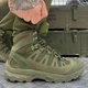 Зимові Черевики Salomon Quest 4D 41 олива - изображение 1