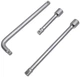 Набір інструментів Hans Tools 1/2" і 1/4" 158 предметів (ТК-158VF) - зображення 9