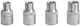 Набір інструментів Hans Tools 1/2" і 1/4" 158 предметів (ТК-158VF) - зображення 16