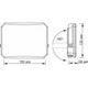 Светодиодный прожектор Videx F3 50W 5000K Black (VLE-F3-0505) [144826] - изображение 5