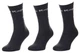 Носки KAPPA SOCKS LOGO SABOYA 3PACK темно-серый Унисекс 35-38 - изображение 1