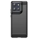 Чехол Polished Carbon для Motorola Moto G86 black - изображение 1