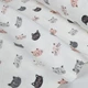 Простынь на резинке Cosas PLAYFUL CATS Фланель 90х200х20 (4822052499344) - изображение 5