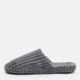 Женские домашние тапочки утепленные меховые с закрытым носком FX shoes Лотос 7305 41 26 см Серые (2820000018830) - изображение 4