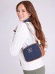 Сумка кросс-боди через плечо женская маленькая U.S. Polo Assn 85527281 Синий/Коричневый (1159849998) - изображение 3