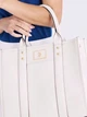 Сумка шоппер женская из искусственной кожи U.S. Polo Assn 771357337 Молочная (1159850003) - изображение 3