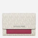 Кошелек женский для карточек Michael Kors 588502801 Молочный/Розовый (1159850053) - изображение 1