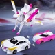 Автотрансформер «Пегас» WhimeToy, розовый - изображение 2