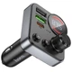 Автомобильное зарядное устройство FM модулятор HOCO E86 Alegria PD30W+QC3.0 48W (2USB-A/1C) (Black) (219732) - изображение 2