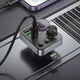 Автомобильное зарядное устройство FM модулятор HOCO E86 Alegria PD30W+QC3.0 48W (2USB-A/1C) (Black) (219732) - изображение 7