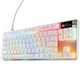 Клавіатура SteelSeries Apex Pro TKL Gen 3 HyperMagnetic OmniPoint 3.0 OLED USB UA White (64898) - изображение 2