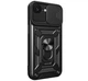 Чохол Primo Shockproof для Apple iPhone 16e / 17e - протиударний, з підставкою і шторкою камери - Black - зображення 1