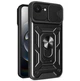 Чохол Primo Shockproof для Apple iPhone 16e / 17e - протиударний, з підставкою і шторкою камери - Black - зображення 3