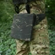 Каремат-сидушка Kiborg 20mm Cordura Black Multicam под броню - изображение 8