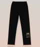 Детские теплые лосины для девочки на флисе, 120 см Черного цвета(NABITU kids leggings) - изображение 1
