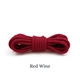 Круглые шнурки для обуви FASTLACES YD-1 Red Wine 120cm - изображение 1