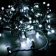 Уличная гирлянда 100LED 10м, черный ПВХ 2мм от сети Белый (SZ-1422-03) - изображение 1