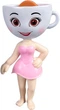 Детская игровая фигурка Ballerina Cappuccina итальянский мем 10 см (1000-ZB-1692) - изображение 2