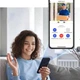 Видеодомофон-звонок Jmary MF-8 HD1280P WiFi 18650 Белый - изображение 5